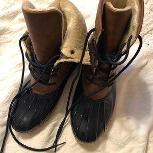 Dakota Faux Fur duck boots